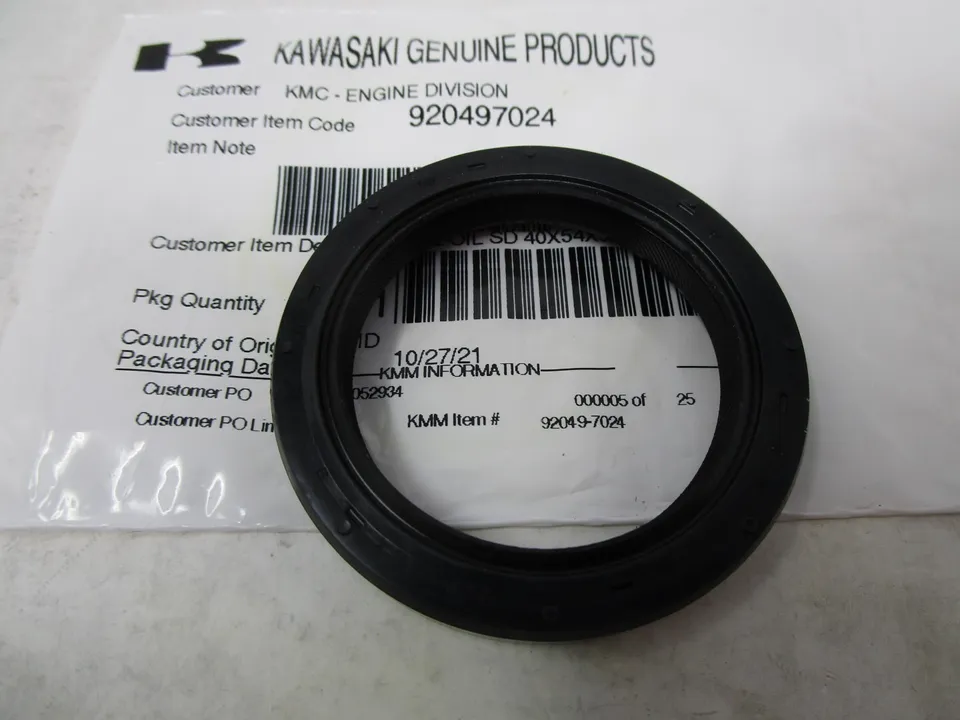 Genuine Kawasaki 92049-7024 Crankcase Oil Seal FX751V FX781A FX801V FX820A - Image 4