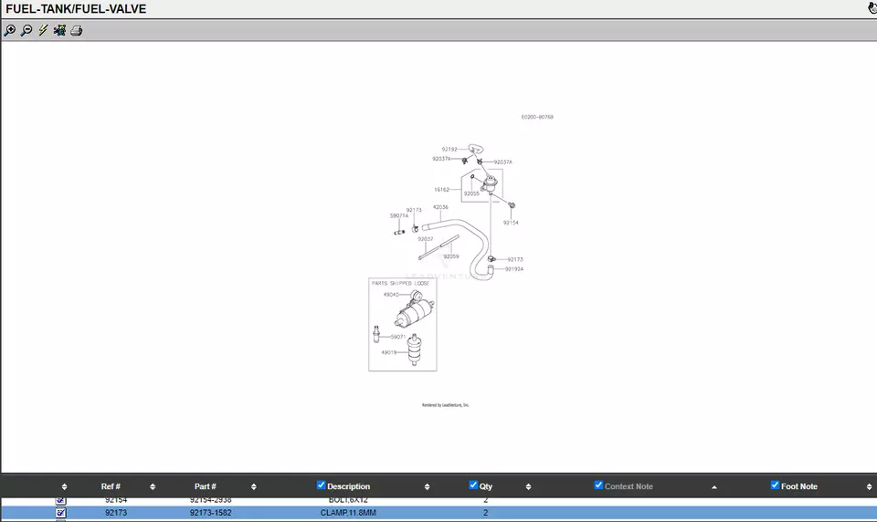 5 Packs Genuine Kawasaki 92173-1582 Hose Clamps 11.8MM FH721D FR651D FR691V FR730V - Image 4