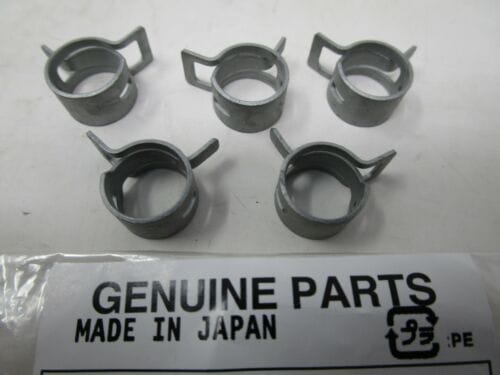 5 Genuine Kawasaki Hose Clamps 92173-1582 11.8MM FH721D FR651D FR691V FR730V