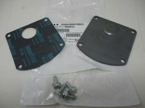 Genuine Kawasaki Cover & Gasket 99996-6104 FH 4 Stroke 14091-7006, 49109-7002