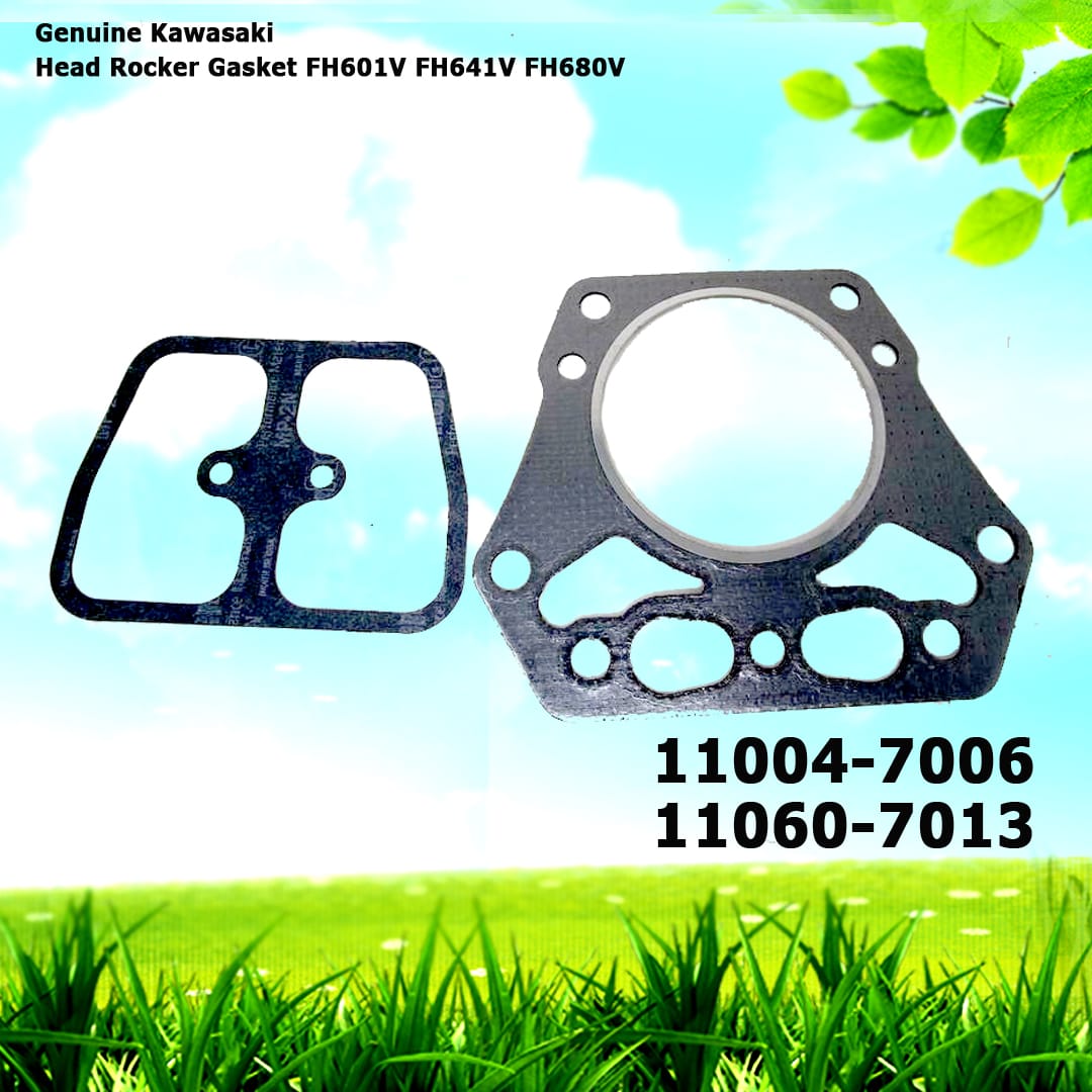 Genuine Kawasaki 11004-7006 & 11060-7013 Head Rocker Gasket FH601V FH641V FH680V