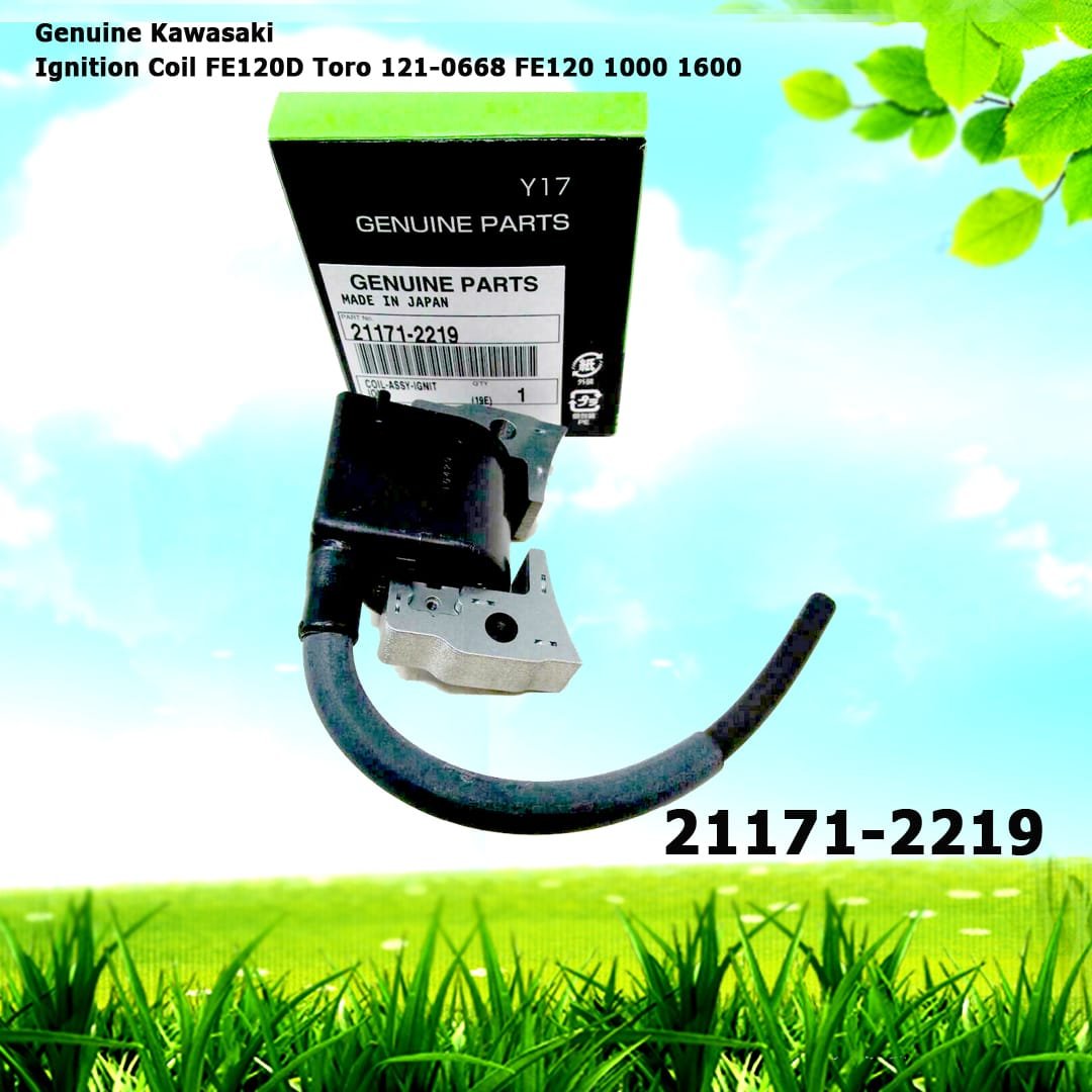 Genuine Kawasaki 21171-2219 Ignition Coil FE120D Toro 121-0668 FE120 1000 1600