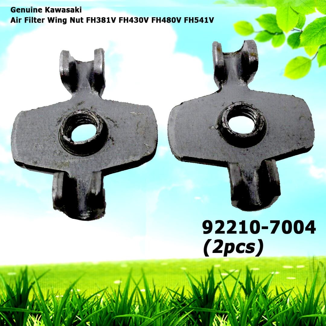 2 Genuine Kawasaki 92210-7004 Air Filter Wing Nut FH381V FH430V FH480V FH541V