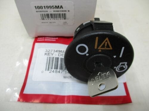 Genuine Briggs & Stratton Murray Ignition Switch 1001995M & Key 327349MA MTD Lawnmower