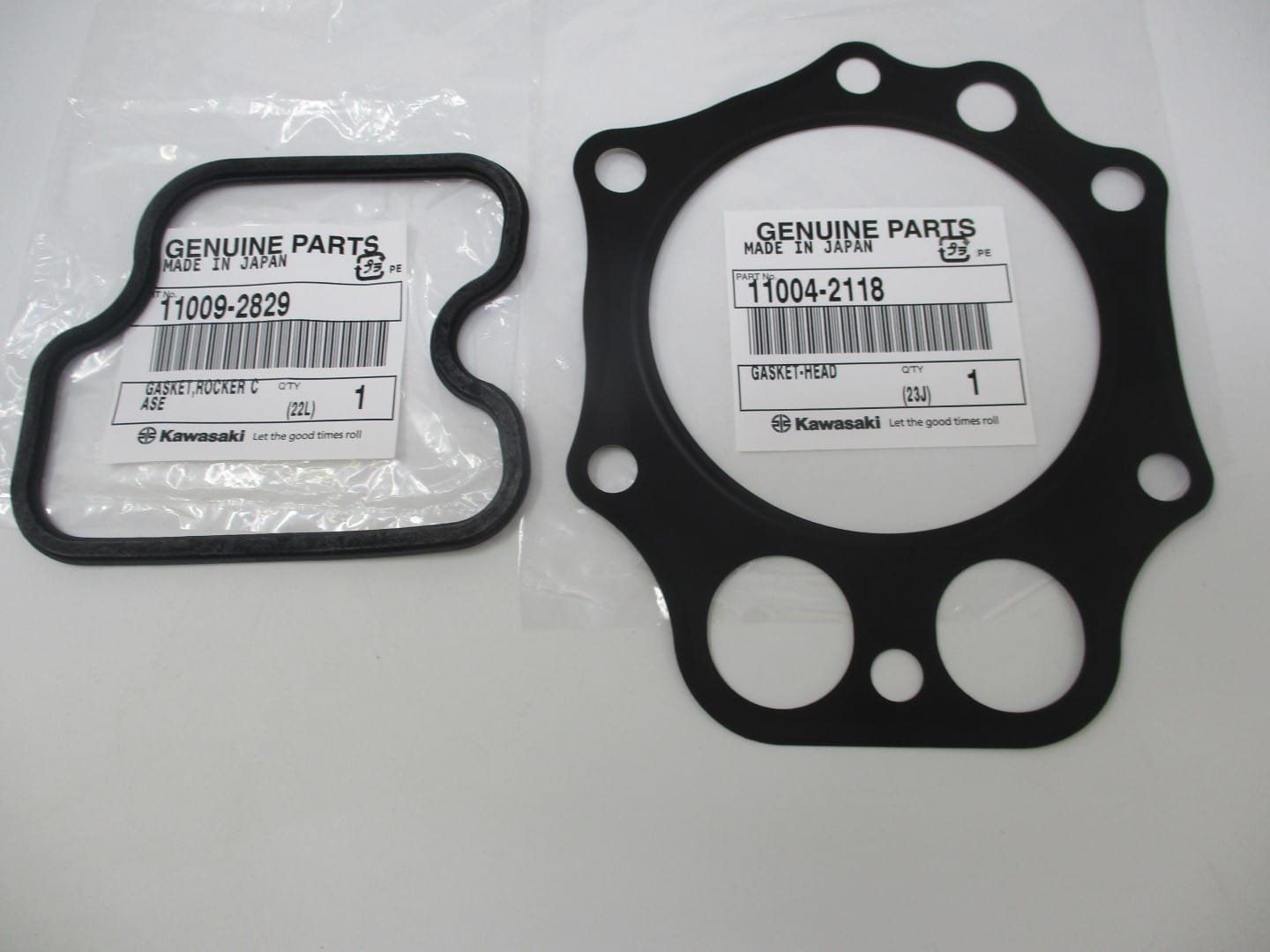 Genuine Kawasaki 11004-2118 Head & Rocker Gasket 11009-2829 FE350D Club Car