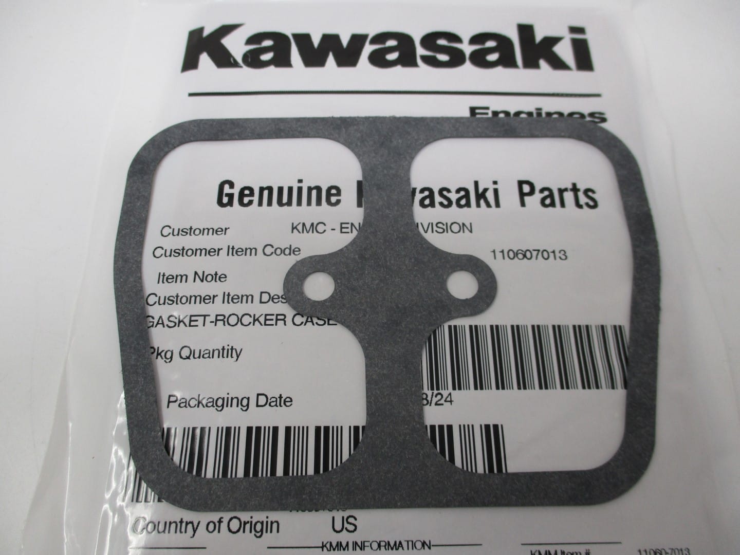 Genuine Kawasaki 11060-7013 Rocker Case Gasket FH601V FH641V FH680D FH680V - Image 3