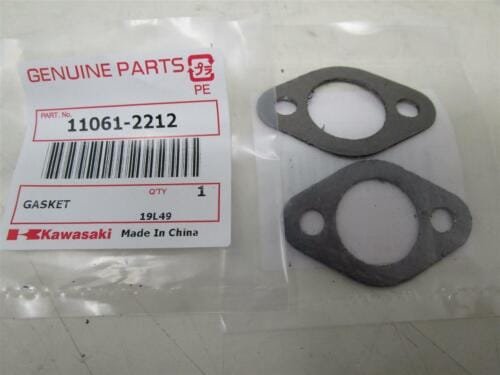 2 Genuine Kawasaki Muffler Gasket 11061-2212 for FJ180V Toro Timemaster