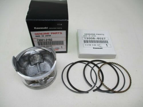 Genuine Kawasaki 13001-2192 13008-6027 Piston & Rings Toro 93-8502 93-8503 FE120D