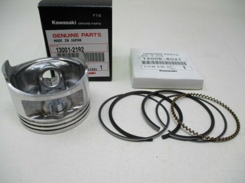 Genuine Kawasaki 13001-2192 13008-6027 Piston & Rings Toro 93-8502 93-8503 FE120D - Image 2