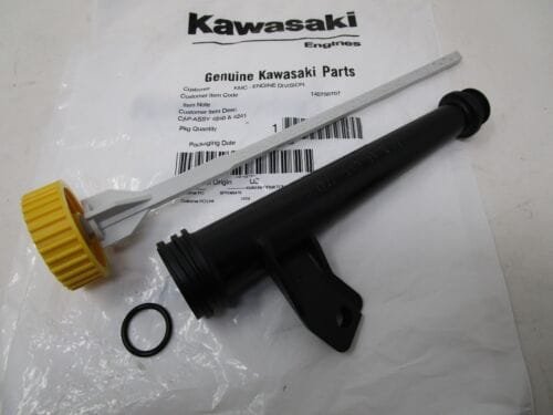 Genuine Kawasaki 14075-0707 1 Oil Dip Stick Gage & Filler 59231-0746 w/ O-Ring