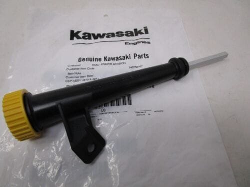 Genuine Kawasaki 14075-0707 1 Oil Dip Stick Gage & Filler 59231-0746 w/ O-Ring