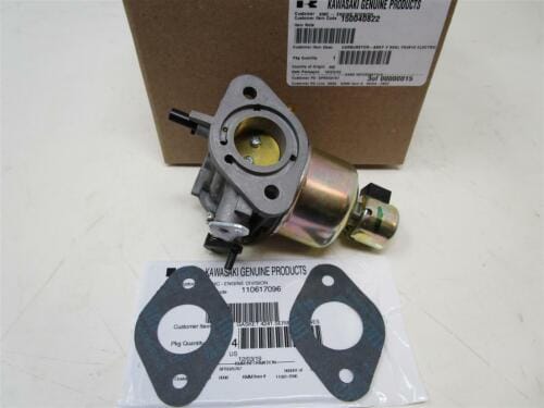 Genuine Kawasaki 15004-0822 Carburetor with 2 gaskets 11061-7096 Carburetor FS481V