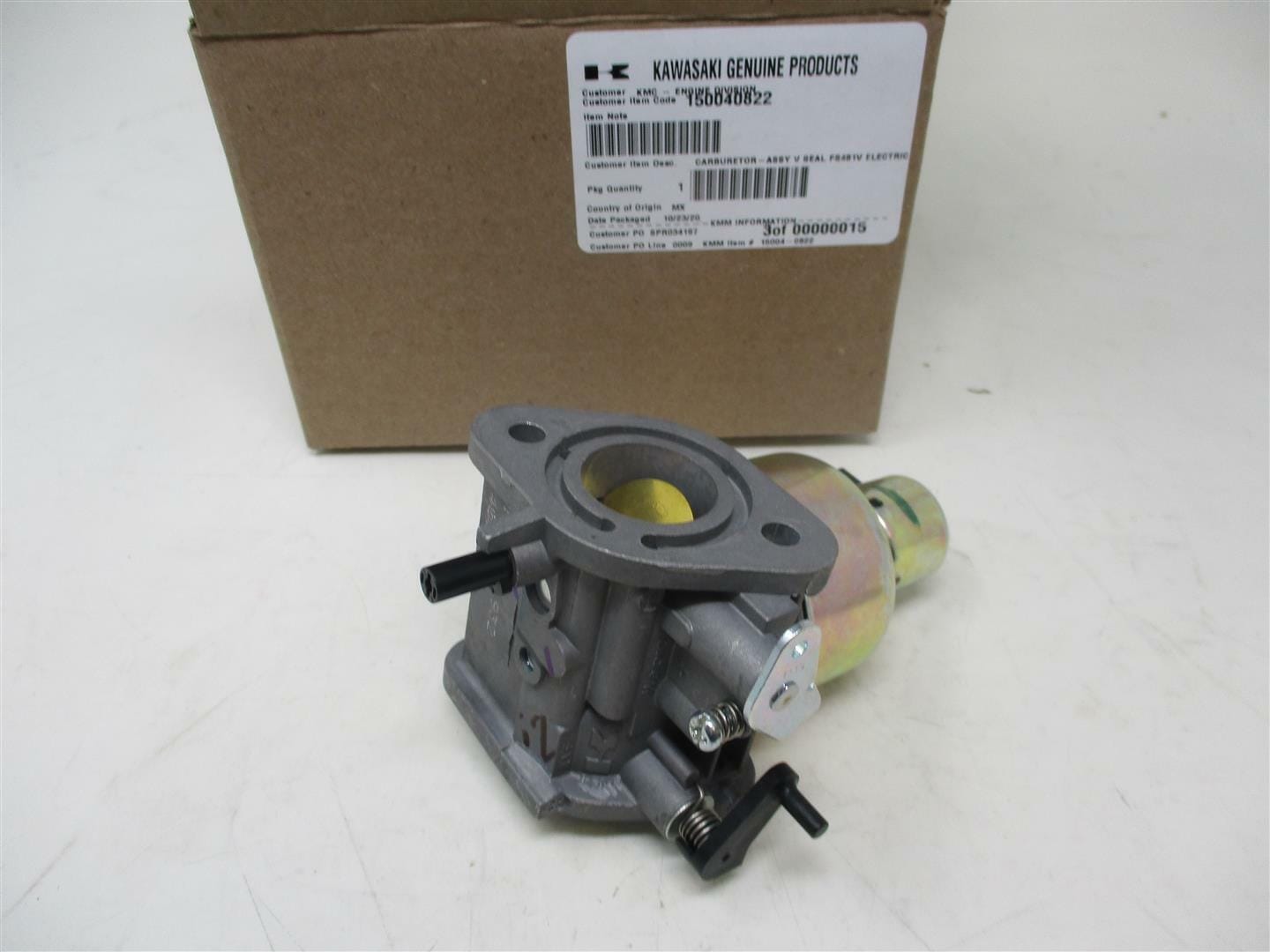 Genuine Kawasaki 15004-0822 Carburetor for FS481V Carb FS481 15004-7085 - Image 3