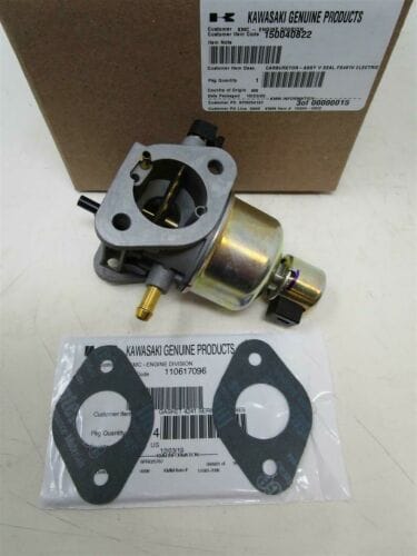 Genuine Kawasaki 15004-0822 Carburetor with 2 gaskets 11061-7096 Carburetor FS481V - Image 3