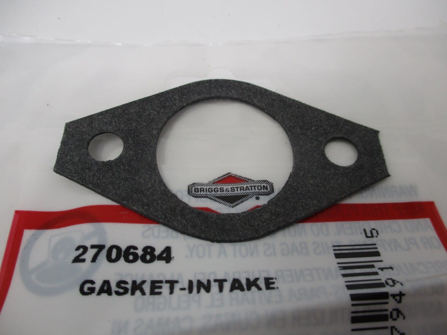 Genuine Briggs & Stratton 270684 Intake Manifold Gasket - Image 2