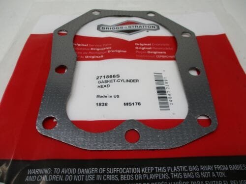 Genuine Briggs & Stratton 271866S Cylinder Head Gasket Replaces 271866 271075 270796 - Image 2
