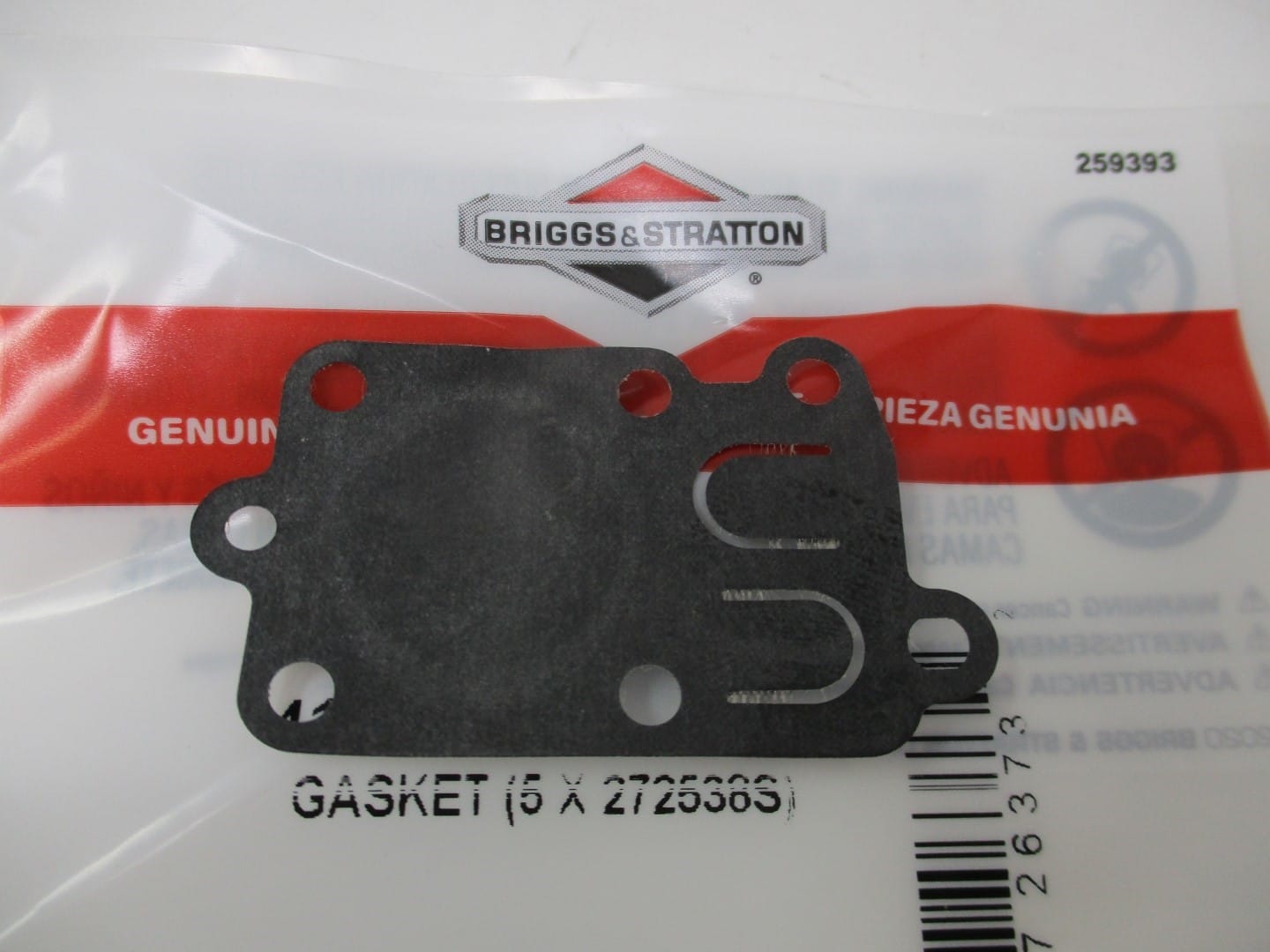 Genuine Briggs & Stratton 272538S 272538 Carburetor Diaphragm - Image 3