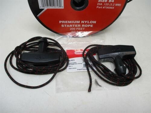2 Packs Oregon 31-911 Recoil Pull Start Handle with Briggs & Stratton Rope #4 1/8" Dia. - Image 2
