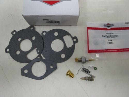 Genuine Briggs & Stratton 394693 Carburetor Rebuild Kit 170431 170432 - Image 2