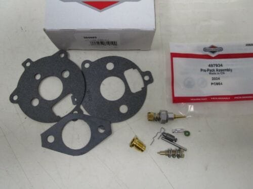 Genuine Briggs & Stratton 394693 Carburetor Rebuild Kit 170431 170432 - Image 2