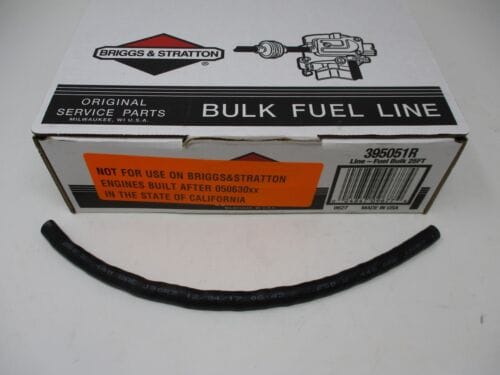 Genuine Briggs & Stratton 395051R 25' ¼” Fuel Line Hose