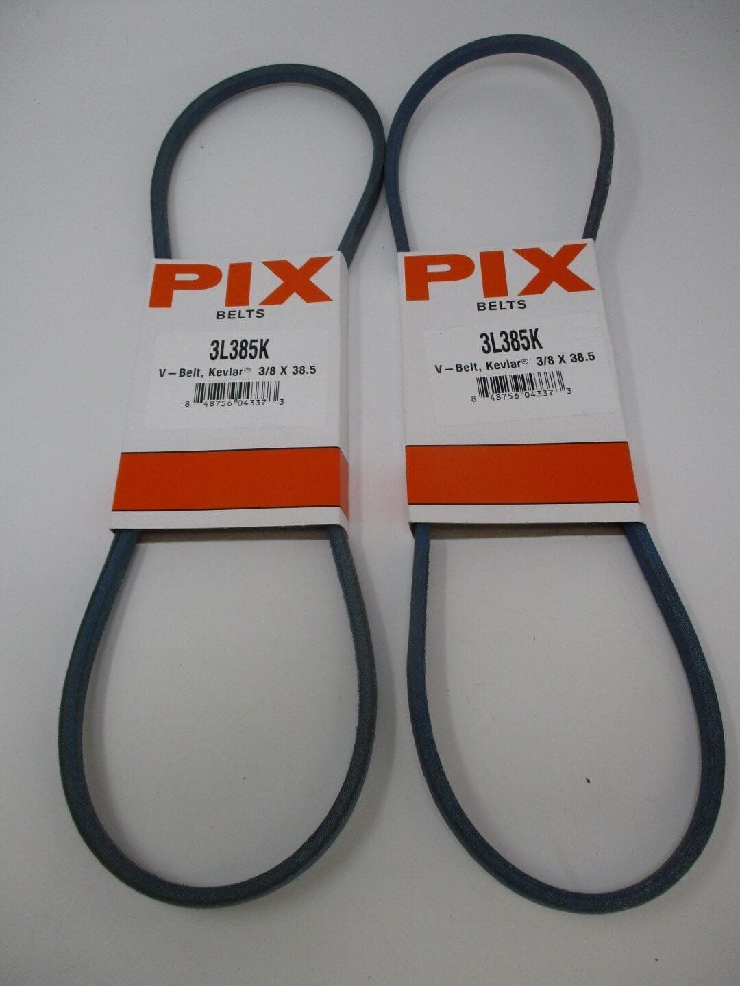2 For Briggs & Stratton 820893 117-4922 38 V-Belt in a Pix 3L385