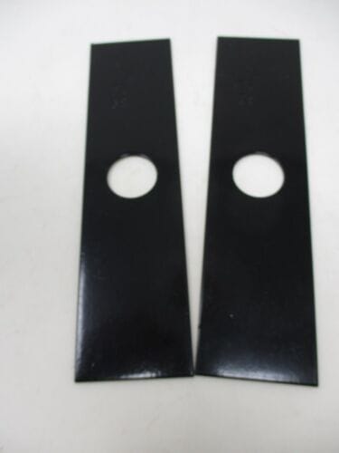 2 Oregon 40-140 Edger Blades 8” X 2” X .090” 1” Center Hole Heat Treated - Image 2