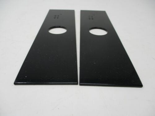 2 Oregon 40-140 Edger Blades 8” X 2” X .090” 1” Center Hole Heat Treated - Image 4