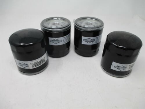 4 Pack Genuine Briggs & Stratton Oil Filter Large 491056 4153 Tall 3 3/8″ X 3″