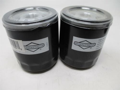 2 Pack Genuine Briggs & Stratton Oil Filter Large 491056 4153 Tall 3 3/8″ X 3″