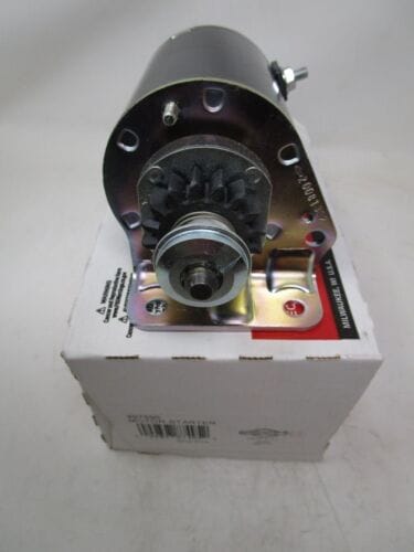 Genuine Briggs & Stratton 497595 Electric Starter Motor 391177, 494325, 390849