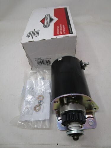 Genuine Briggs & Stratton 497595 Electric Starter Motor 391177, 494325, 390849