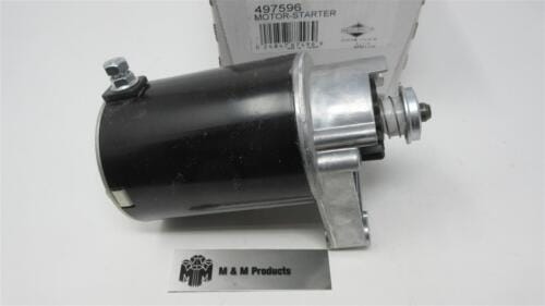 Genuine Briggs & Stratton 497596 Electric Starter Motor 394808 393017 394674
