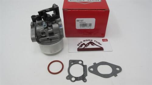 Genuine OEM Briggs & Stratton 591137 Carburetor Lawn Mower Old Part # 590948