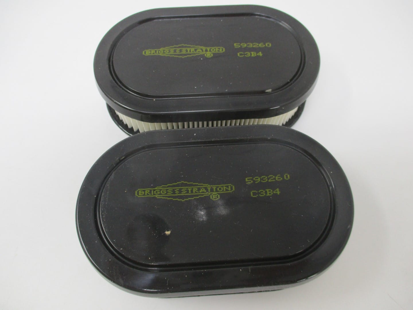 2 Genuine Briggs & Stratton 593260 Air Filter 593260 798452 550e-550EX - Image 3