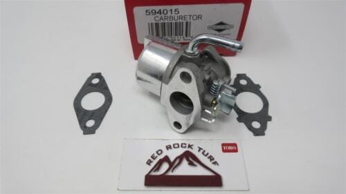 Genuine Briggs & Stratton 594015 Carburetor Lawnmower Superseded 593358