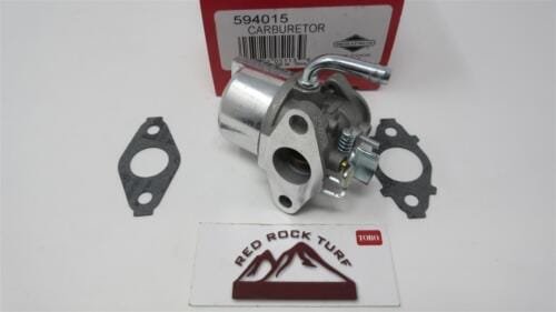 Genuine Briggs & Stratton 594015 Carburetor Lawnmower Superseded 593358