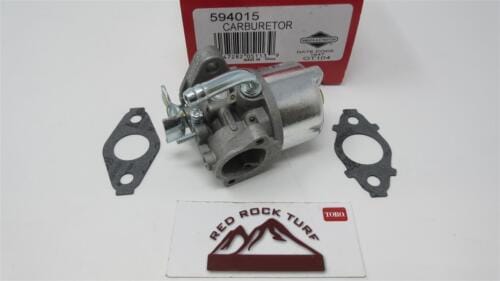 Genuine Briggs & Stratton 594015 Carburetor Lawnmower Superseded 593358 - Image 3