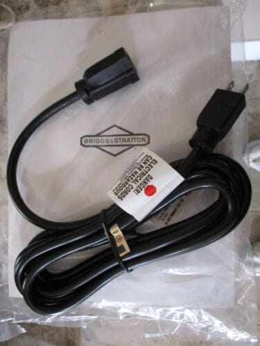 Genuine Briggs & Stratton 6219MA 110 Volt Starter Cord Toro Snowthrower