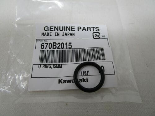 Genuine Kawasaki 670B2015 O-Ring 15mm FE120D FE170D FE250D FE290D FE350D FE400