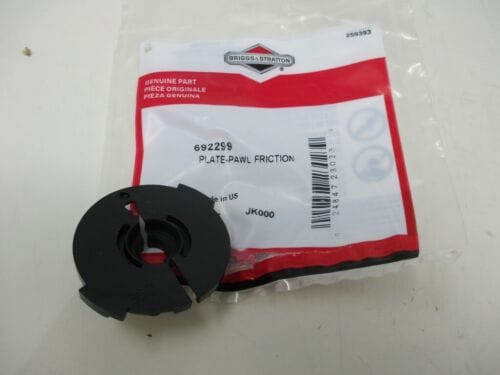 Genuine Briggs & Stratton 692299 Pawl Friction Plate 28150 T281503 557058 - Image 2