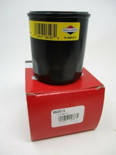 Genuine Briggs & Stratton 692513 Oil Filter 6.5 HP Intek Models 122600 & 123600