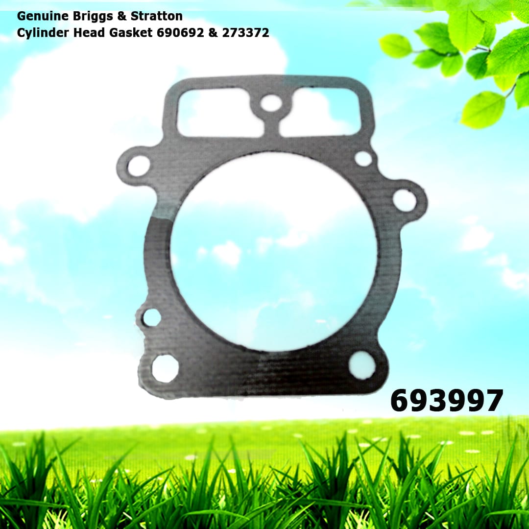 Genuine Briggs & Stratton 693997 Cylinder Head Gasket 690692 & 273372