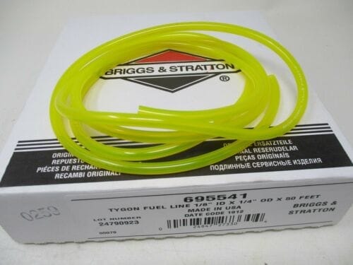 Genuine Briggs & Stratton 695541 6' Tygon Fuel Gas Line 1/8” ID 1/4” OD