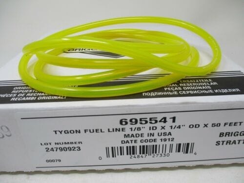 Genuine Briggs & Stratton 695541 6' Tygon Fuel Gas Line 1/8” ID 1/4” OD - Image 2