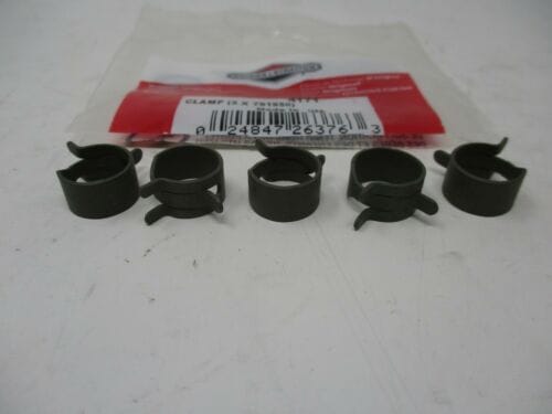 5 Genuine Briggs & Stratton 791850 1/4" Fuel Hose Clamps Gas - Image 2