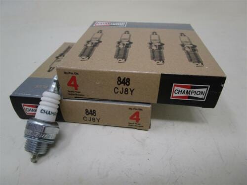 8 Genuine Champion 848 CJ8Y Nickel Spark Plug's Copper Plus Small Engines - Image 4