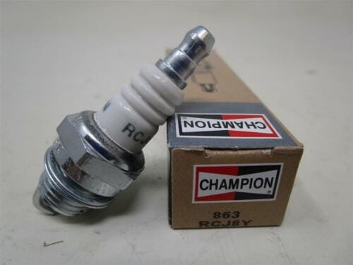 Genuine Champion 863 RCJ8Y Nickel Spark Plug Copper Plus Chainsaw - Image 2