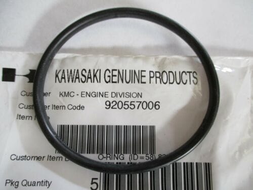 Genuine Kawasaki 92055-7006 O-Ring FH721D, FH721V, FH770D