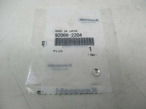 Genuine Kawasaki 92066-2204 Welch Plug or Freeze Plug